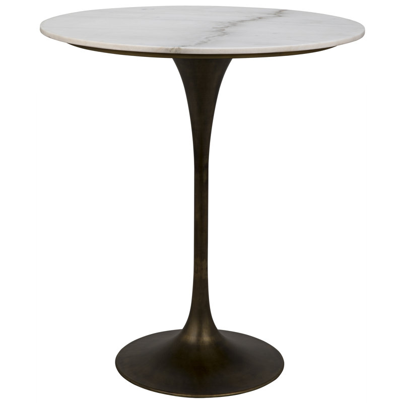 Noir Laredo Counter Height 36'' Pedestal Dining Table & Reviews